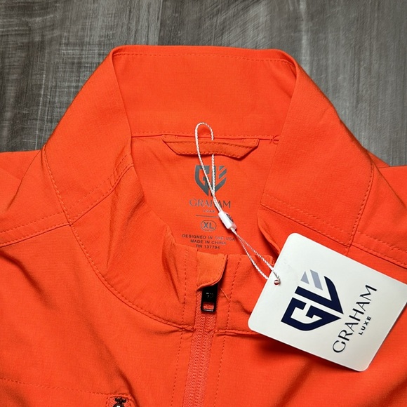 Graham Luxe Kash Full Zip Performance Jacket - XL - Picture 8 of 9